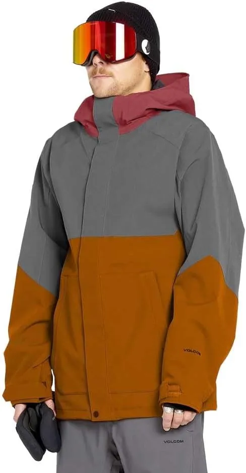 Volcom Men's Brighton Hooded Snowboard Ski Winter Jacket