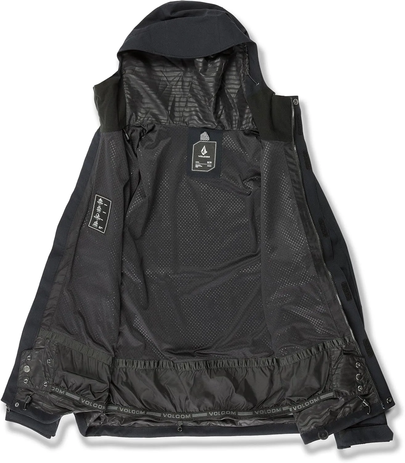 Volcom Men's Brighton Hooded Snowboard Ski Winter Jacket