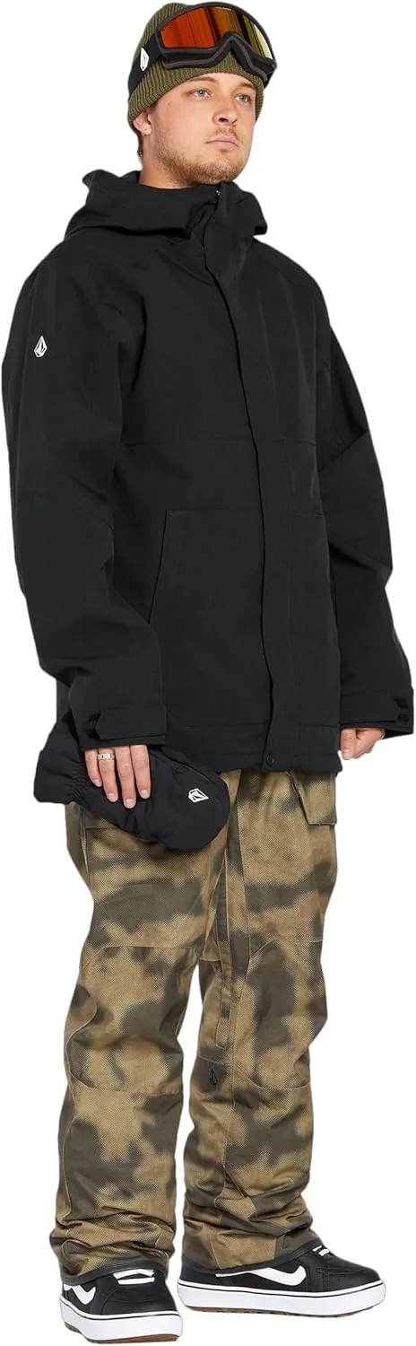 Volcom Men's Brighton Hooded Snowboard Ski Winter Jacket