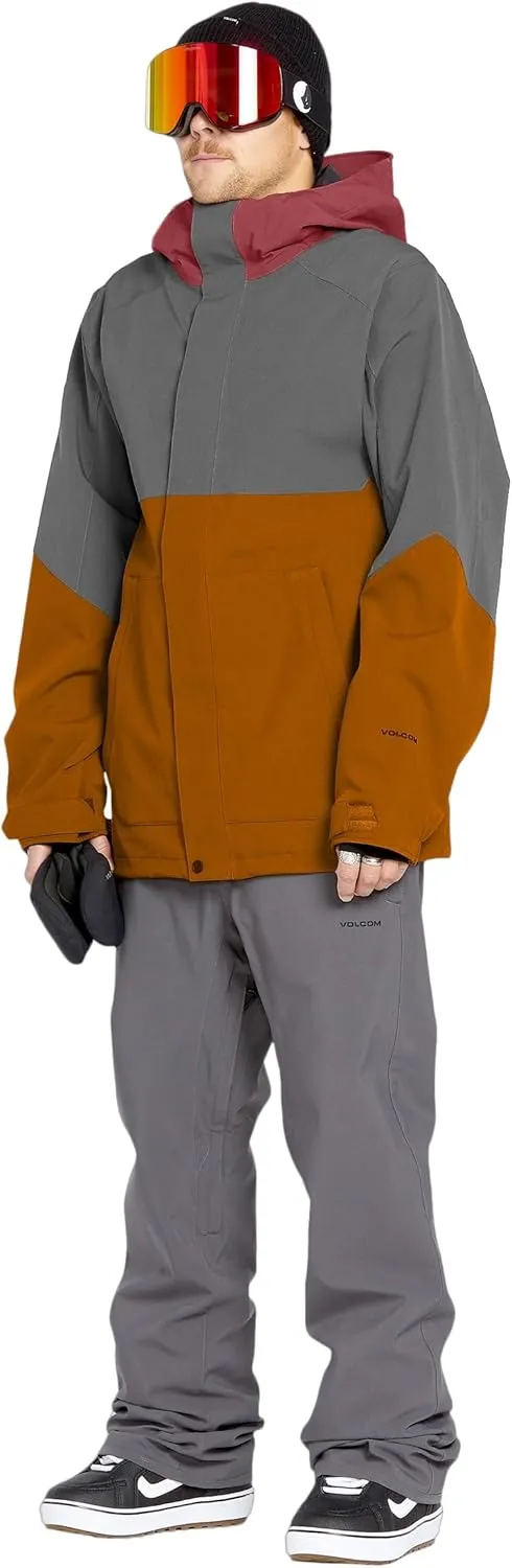 Volcom Men's Brighton Hooded Snowboard Ski Winter Jacket