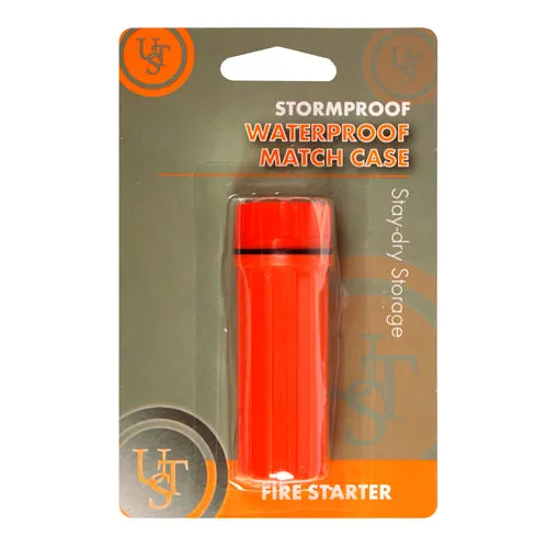 Waterproof Match Case, Orange