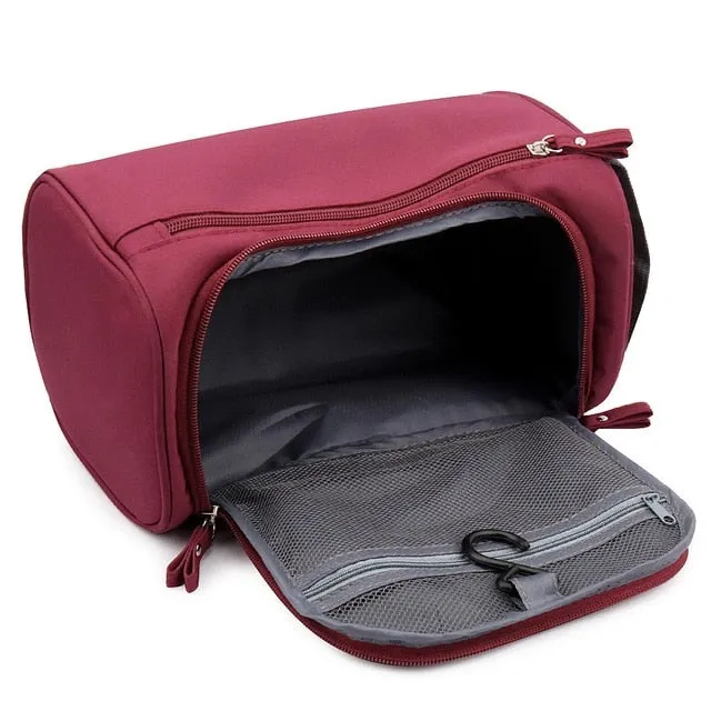 Waterproof Nylon Travel Cosmetic Bag
