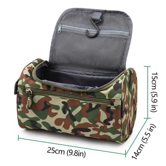 Waterproof Nylon Travel Cosmetic Bag
