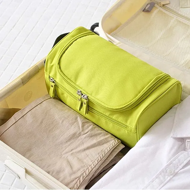 Waterproof Nylon Travel Cosmetic Bag
