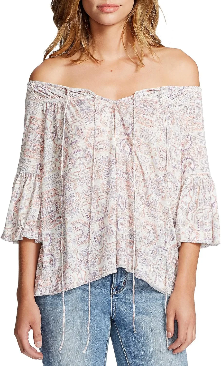 William Rast Women's Willliam Rast-Gigi Convertible Knit Top