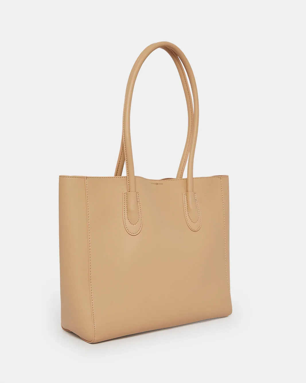 Women Beige Embellished Tote Bag