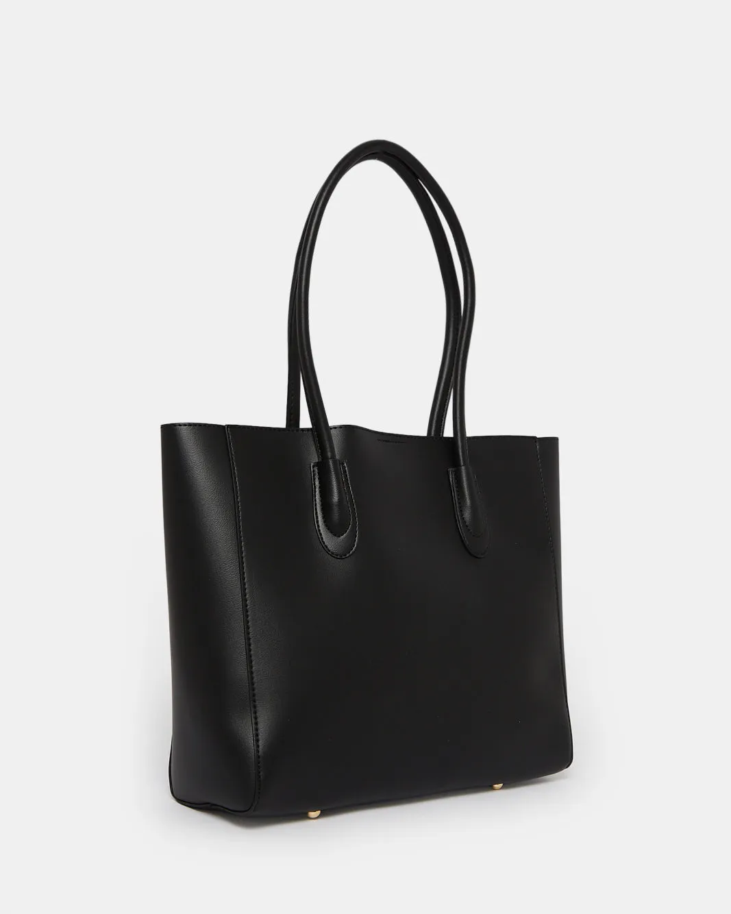 Women Black Embellished Tote Bag