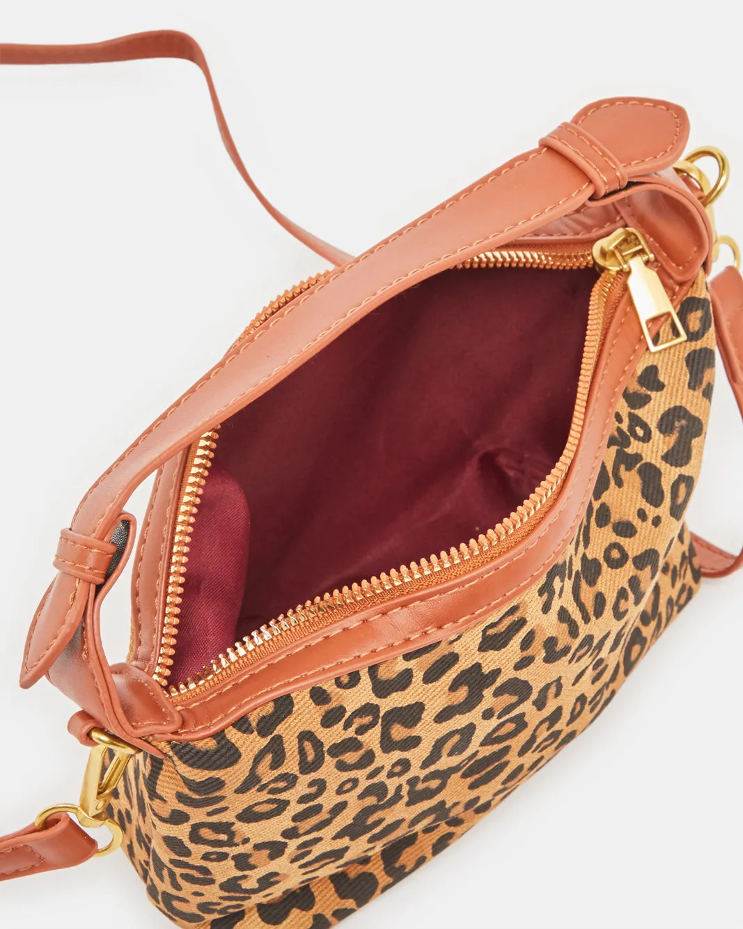Women Brown Embellished Day Bag