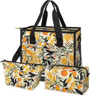 Women Fashion Tote Bag Wallet Shoulder Bags Set 3PCS Top Handle Satchel Purse Large Zippered Handbag Daily Use