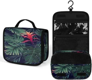Women Hanging Toiletry Wash bag, Travel Cosmetic Storage Case Organizer