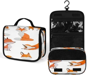 Women Hanging Toiletry Wash bag, Travel Cosmetic Storage Case Organizer
