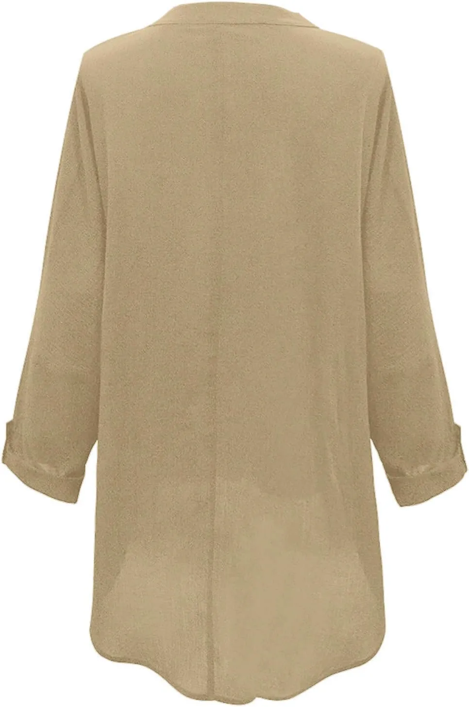 Women Linen Shirts Summer Linen Bohemian Short Sleeve Tunic Top Casual Loose Dressy V-Neck Tee Tops