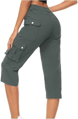 Womens Baggy Wide Leg Pants Women Summer Beach Vacation Pants Casual Wide Leg Trousers Button Down Loose Work Office