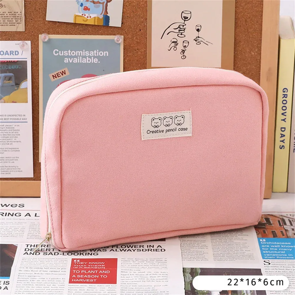 Women'S Large Capacity Cosmetic Bag Toiletry Storage Organizer Beauty Pouch Girls Travel Foldable Waterproof Makeup Case Handbag