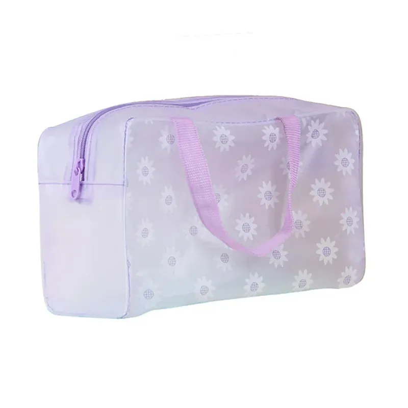 Women'S Large Capacity Cosmetic Bag Toiletry Storage Organizer Beauty Pouch Girls Travel Foldable Waterproof Makeup Case Handbag