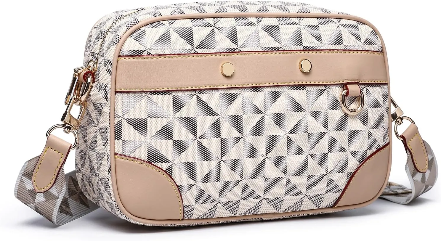 Women's PU Leather Crossbody Bag, Wallet Shoulder Handbag, Can Be Carried by Hand