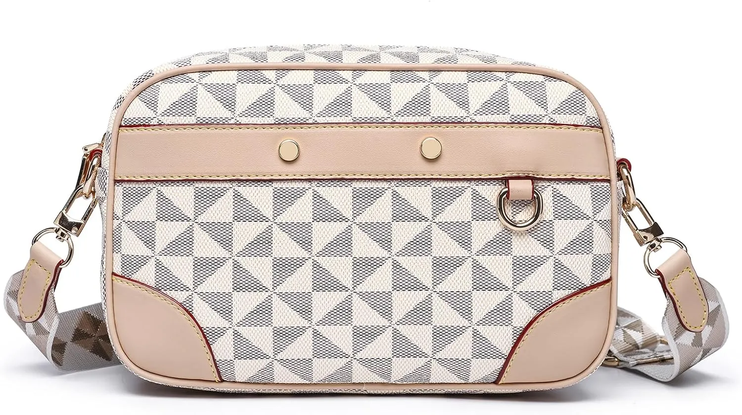 Women's PU Leather Crossbody Bag, Wallet Shoulder Handbag, Can Be Carried by Hand
