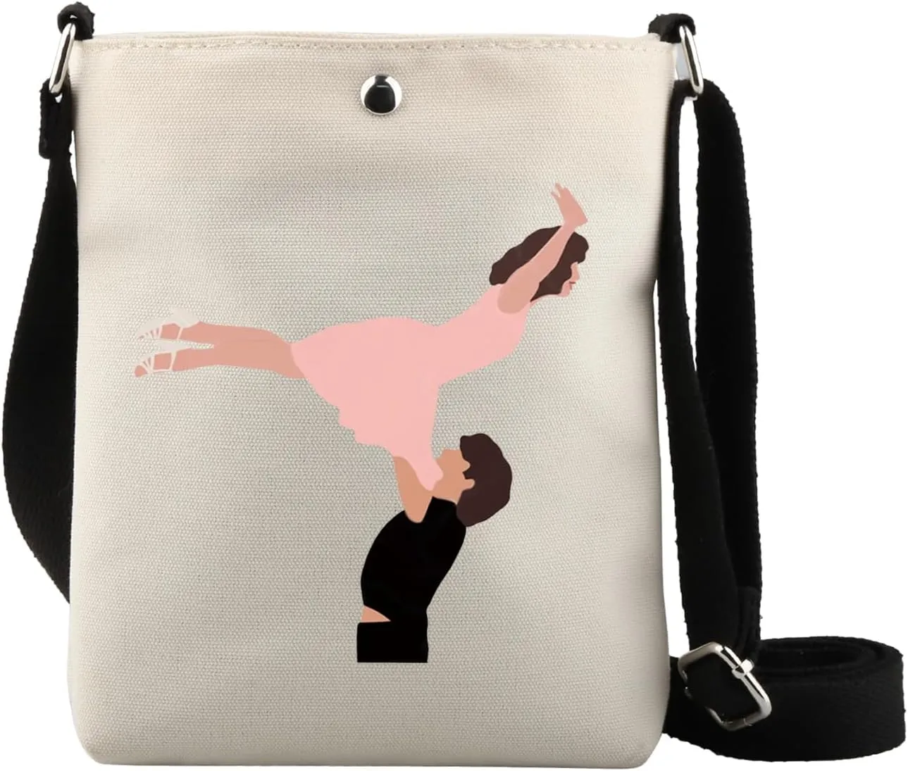 XYANFA Dance Moive Inspired Shopping Bag Dance lover gift 80s Movie Tote Bag