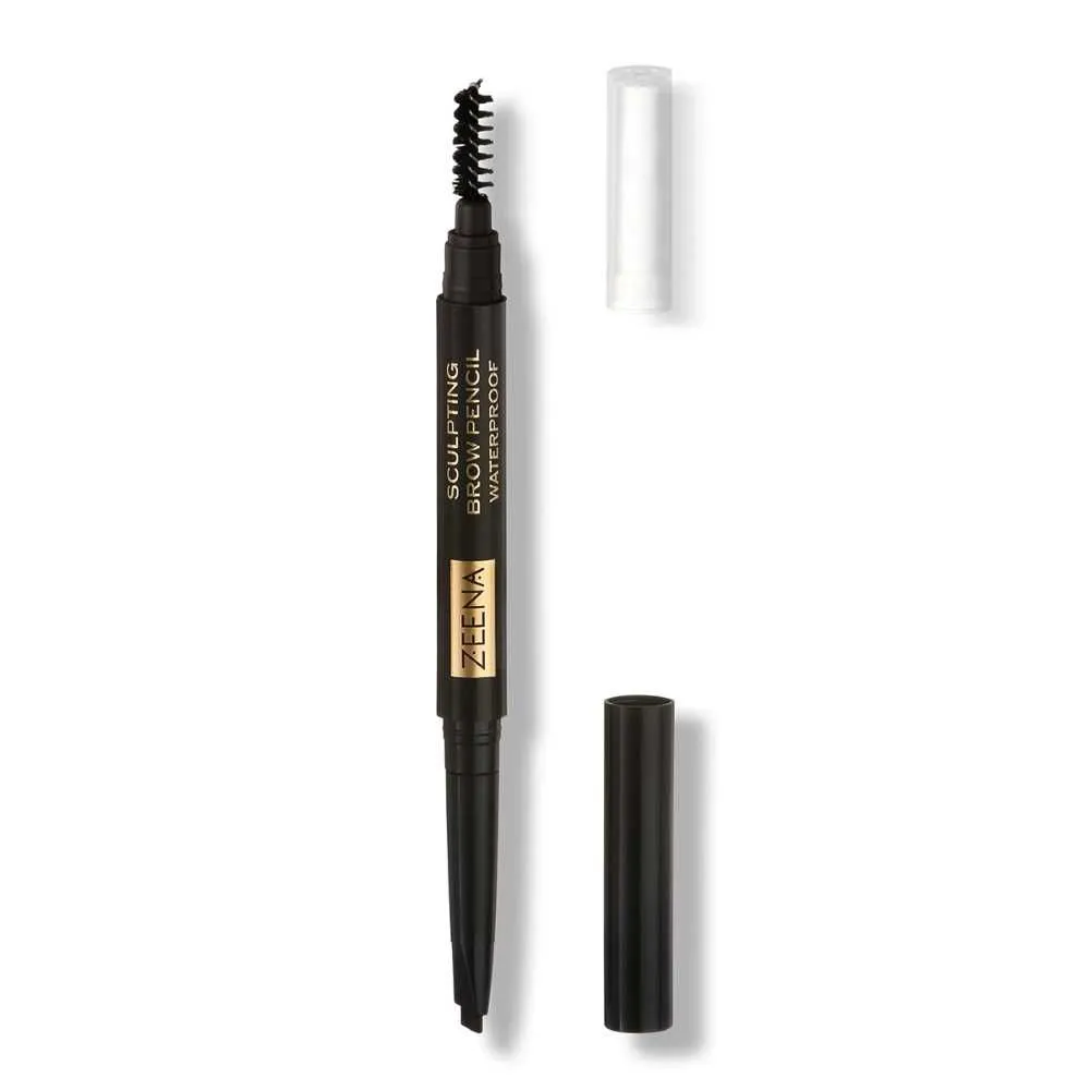 Zeena Sculpting Brow Pencil Waterproof, 030, Dark