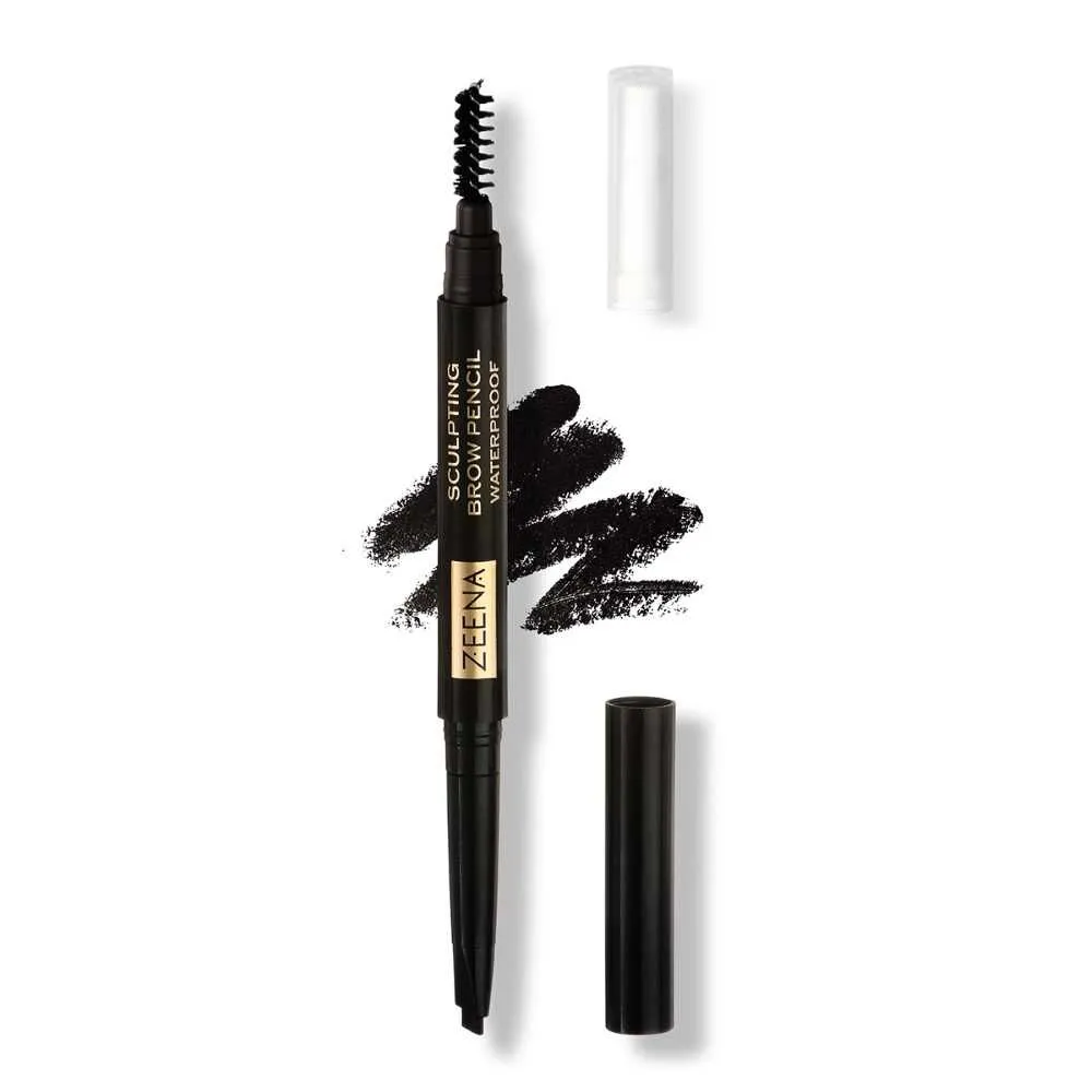Zeena Sculpting Brow Pencil Waterproof, 030, Dark