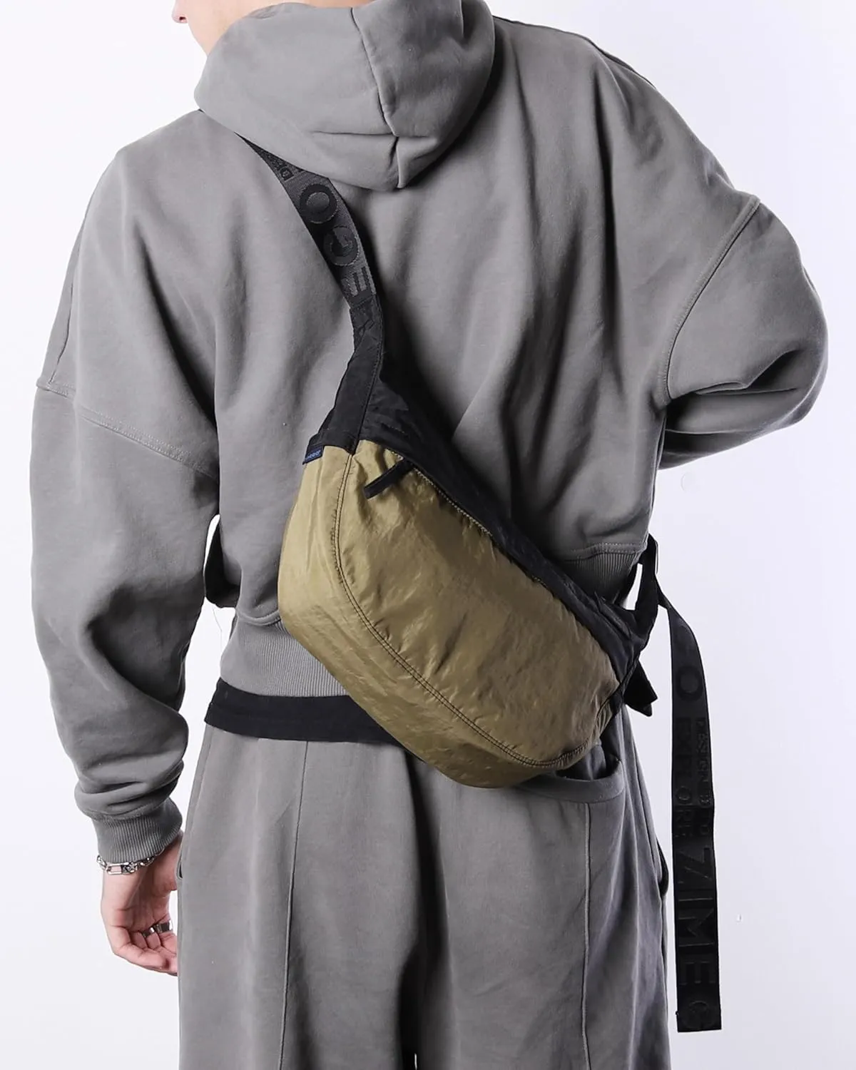 ZIMEGO Classic Crescent Crossbody Bag - Everyday Essential Travel Hobo Bag