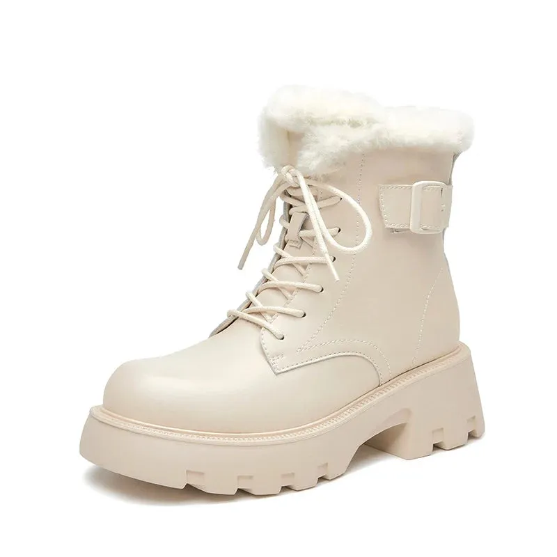 Zippered Suede Boots