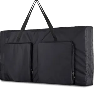 ZKOO Cornhole Carrying Case Fits 4' x 2' Regulation Size Board, Heavy-Duty 600D Cornhole Boards Bag with Extra Pockets for Cornhole Outdoor Games